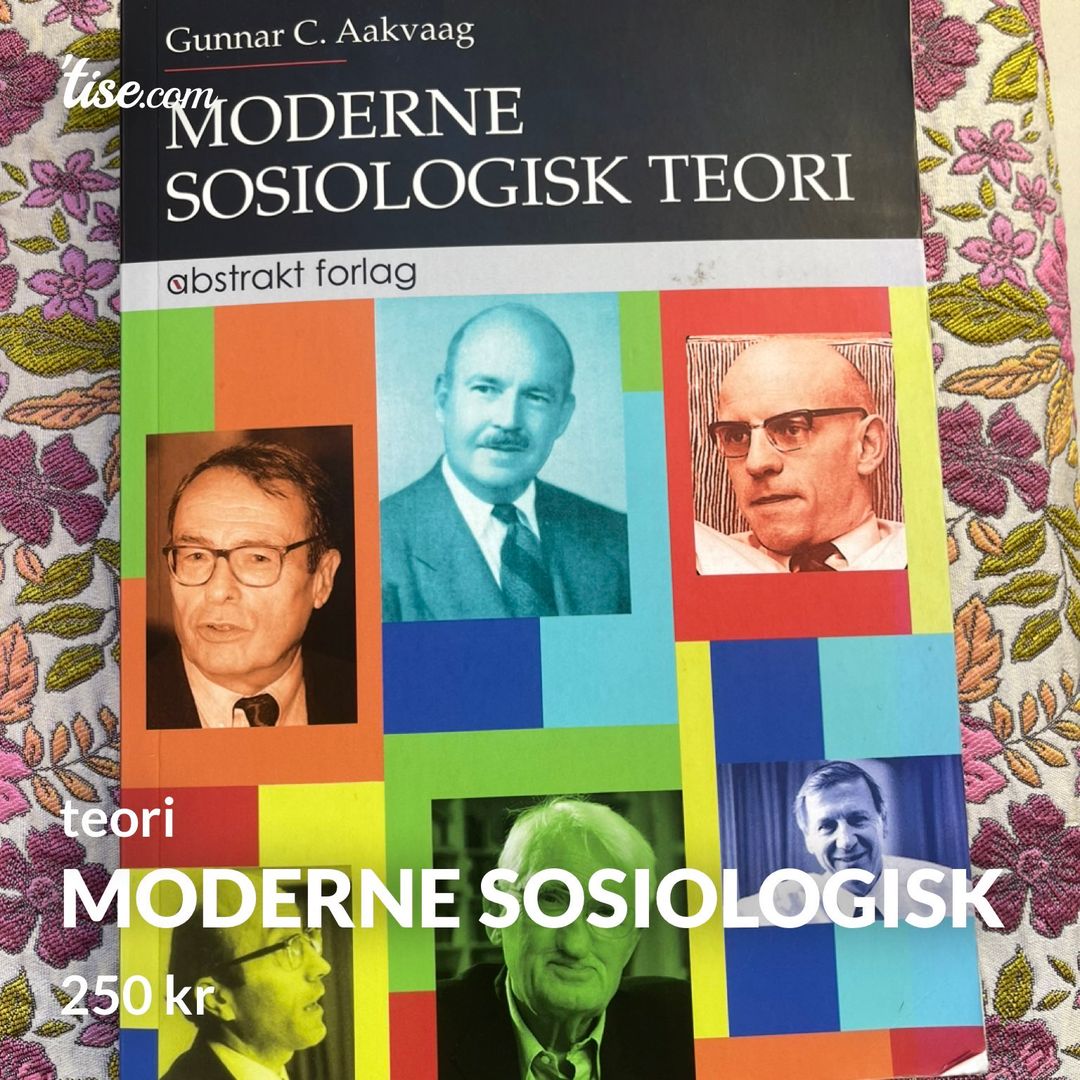 moderne sosiologisk