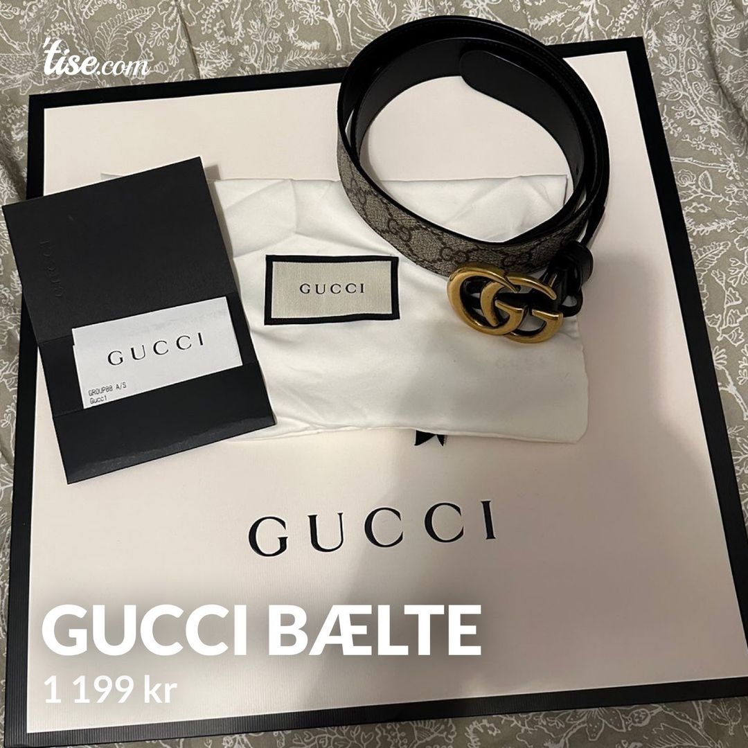 Gucci bælte