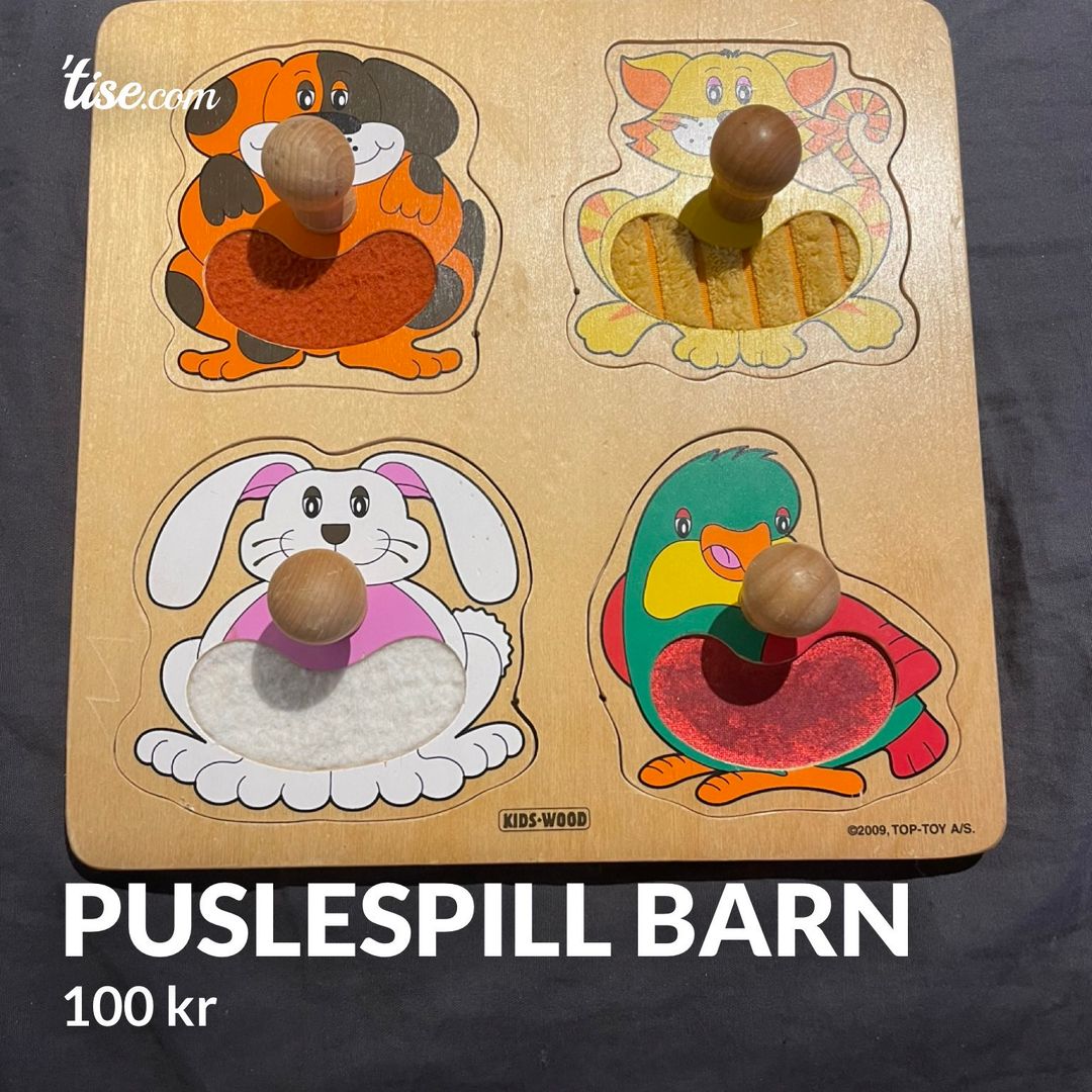 Puslespill barn