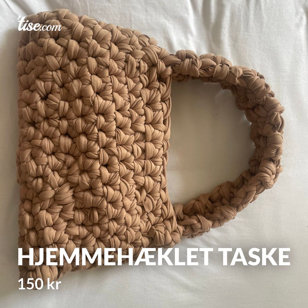 Hjemmehæklet taske