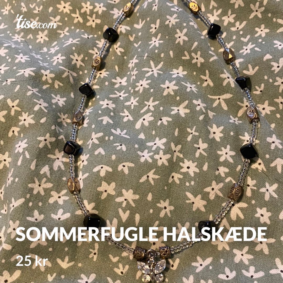 Sommerfugle halskæde