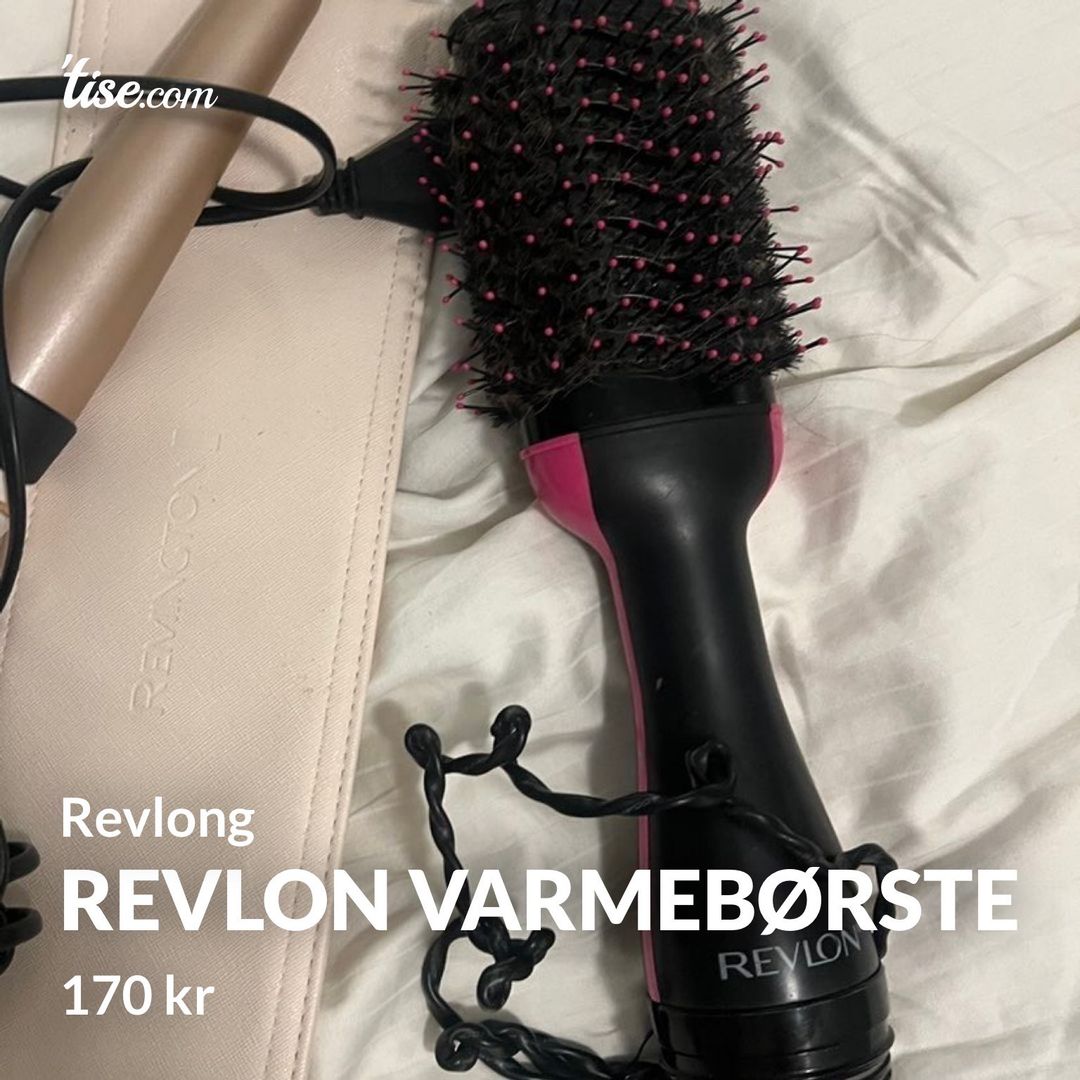 REVLON VARMEBØRSTE