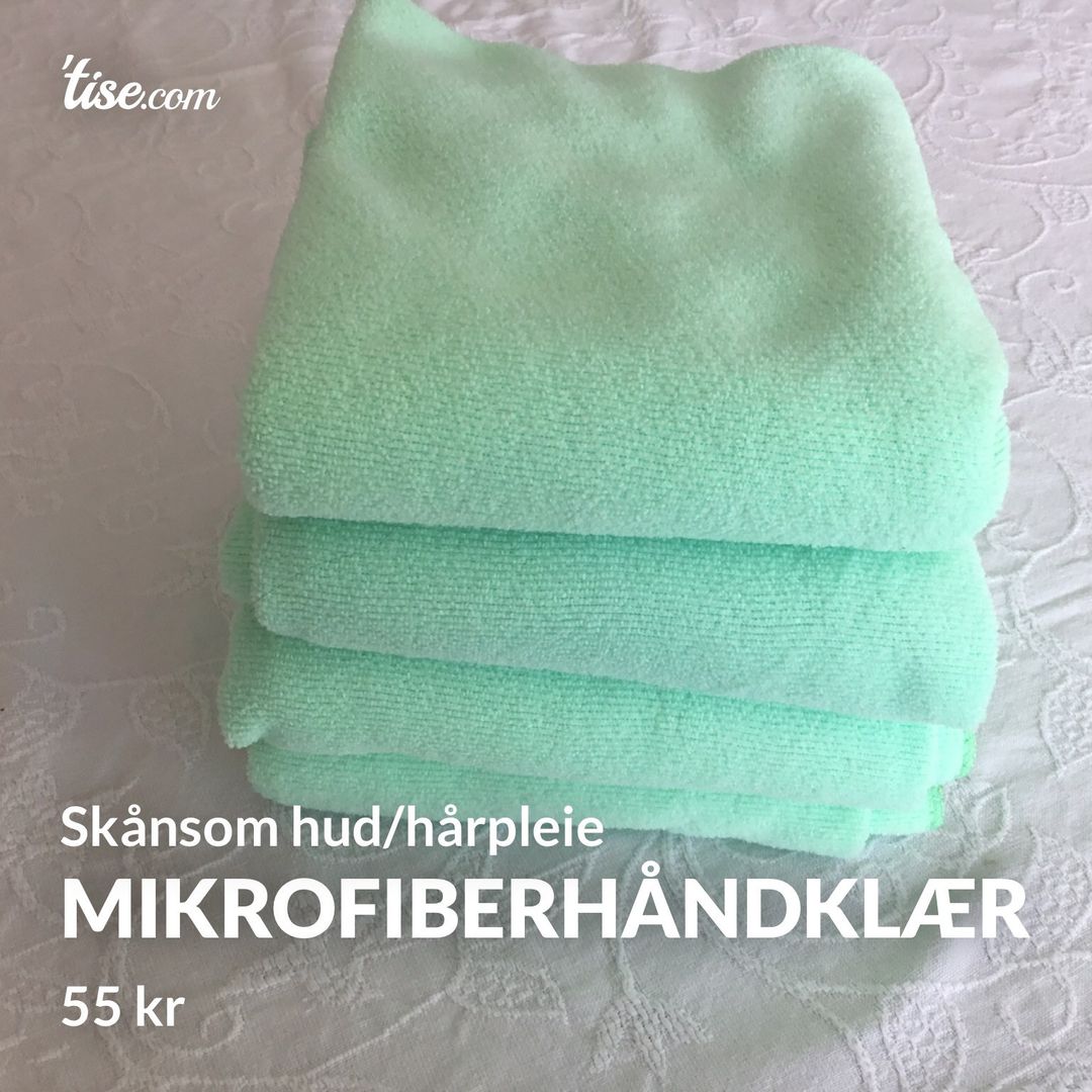 Mikrofiberhåndklær