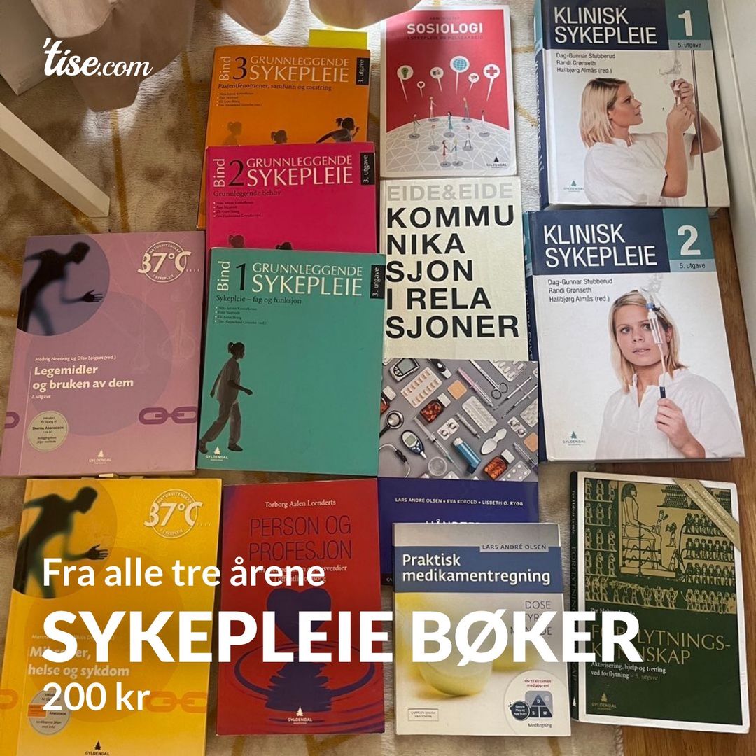 Sykepleie bøker