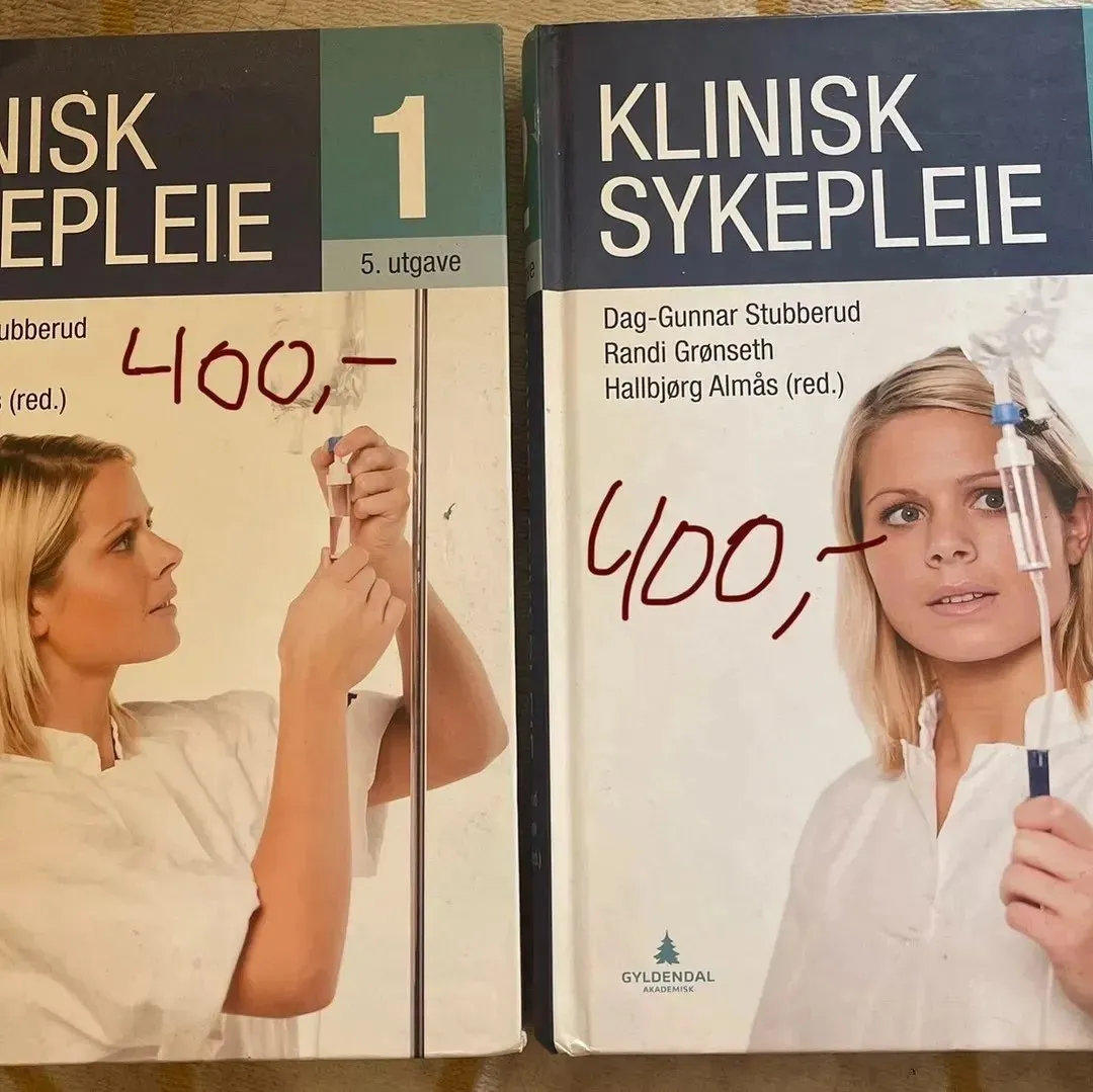 Sykepleie bøker