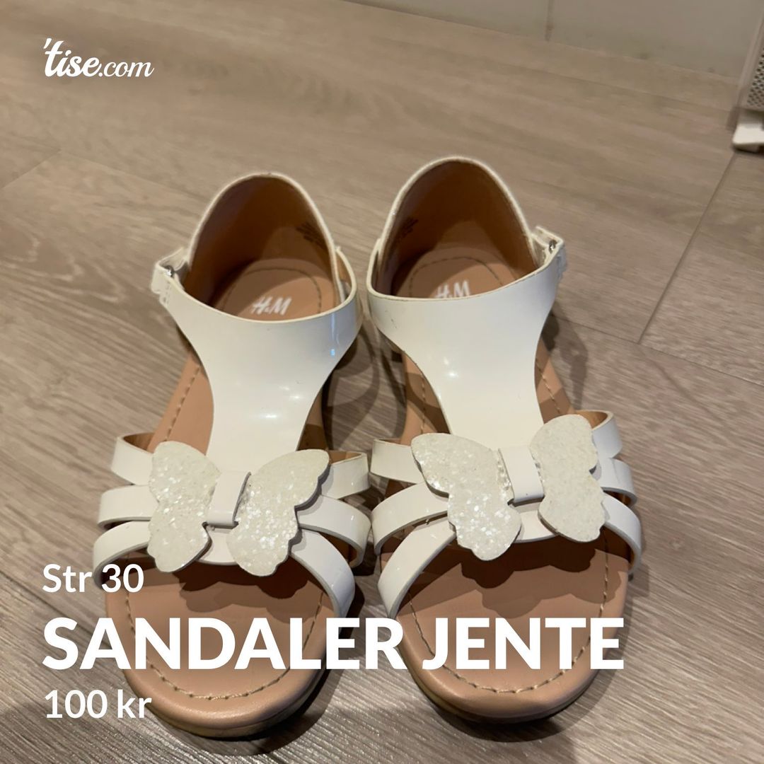 Sandaler jente