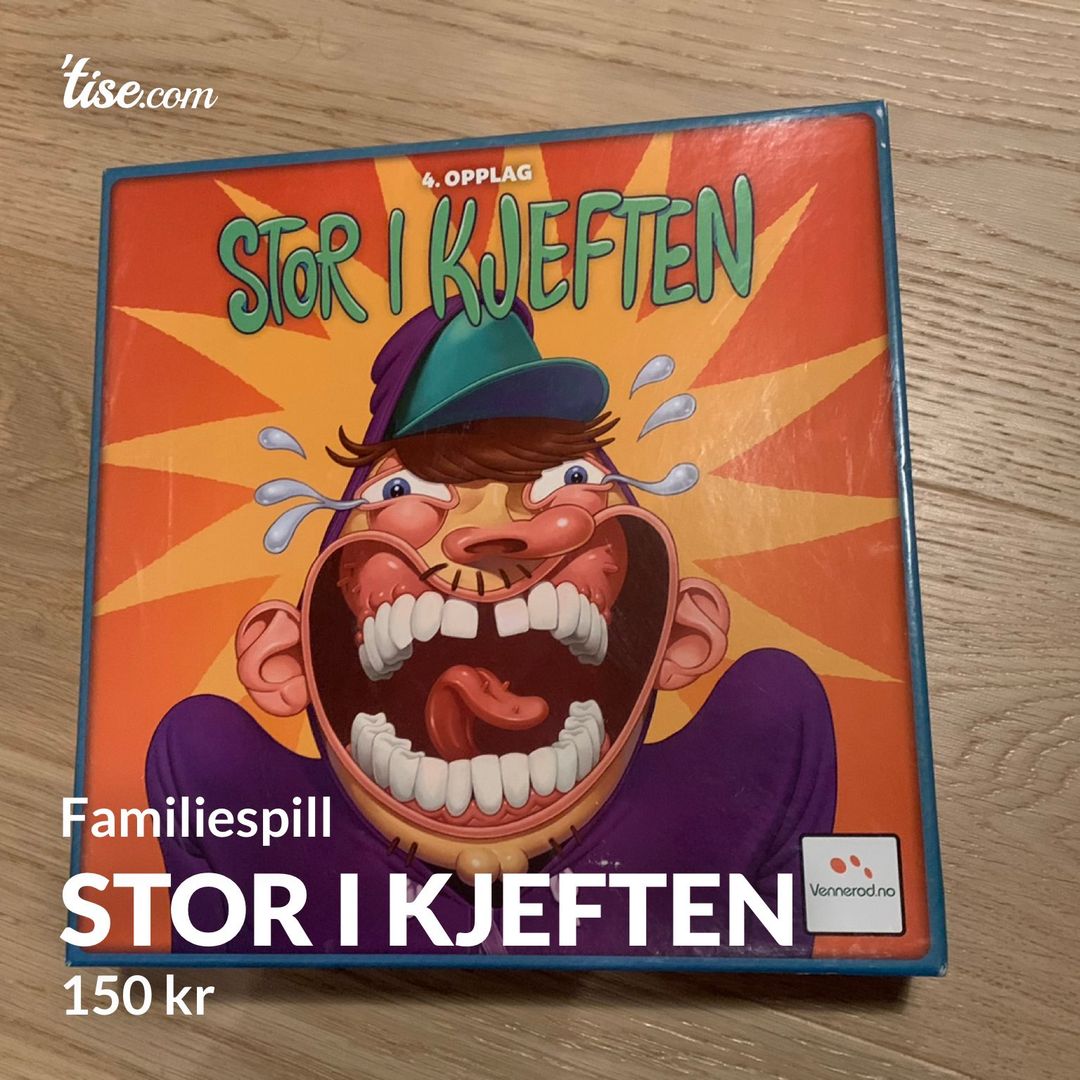 Stor i kjeften