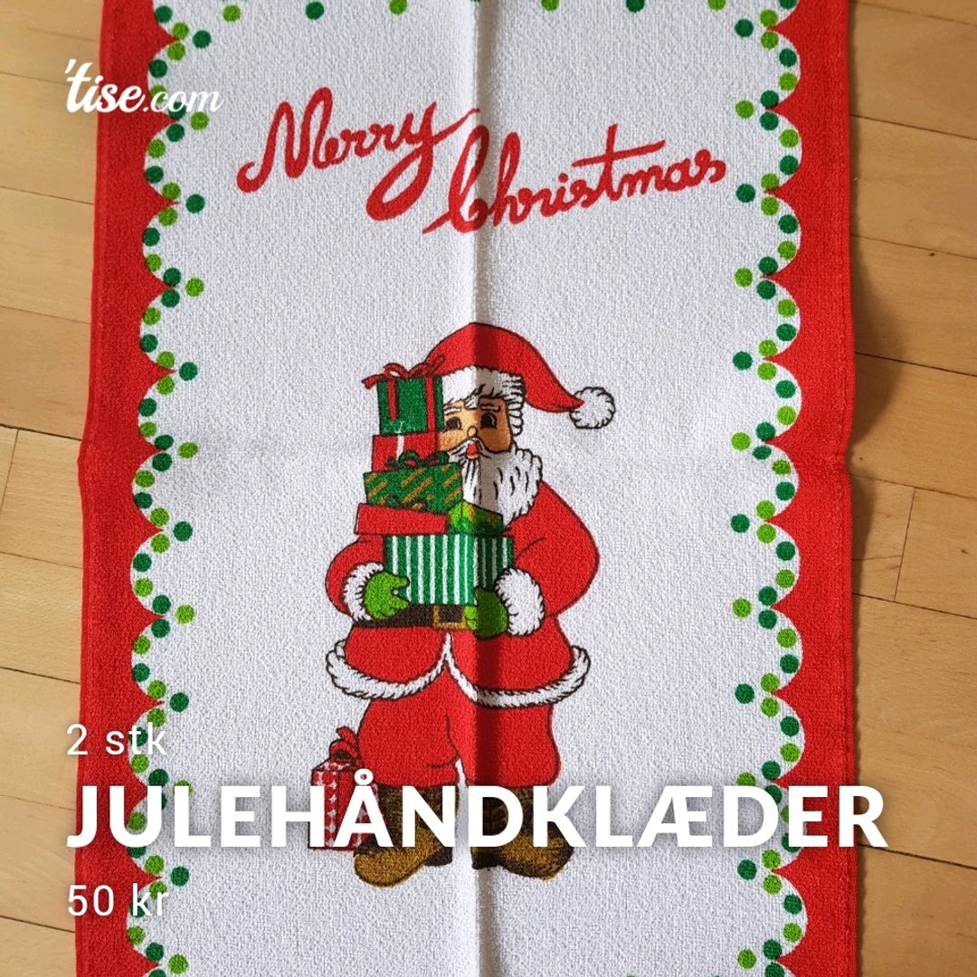 Julehåndklæder