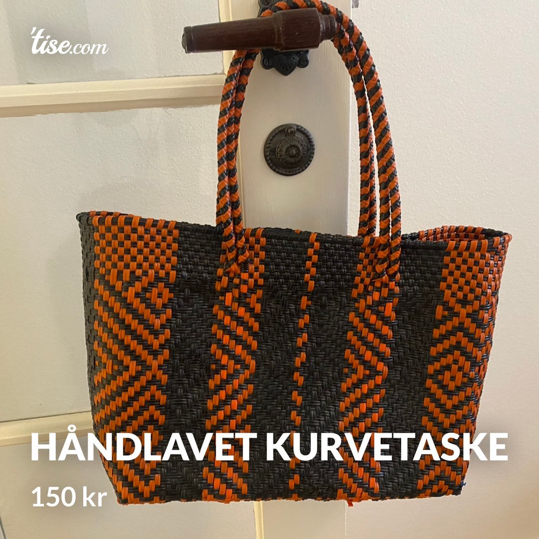 Håndlavet kurvetaske