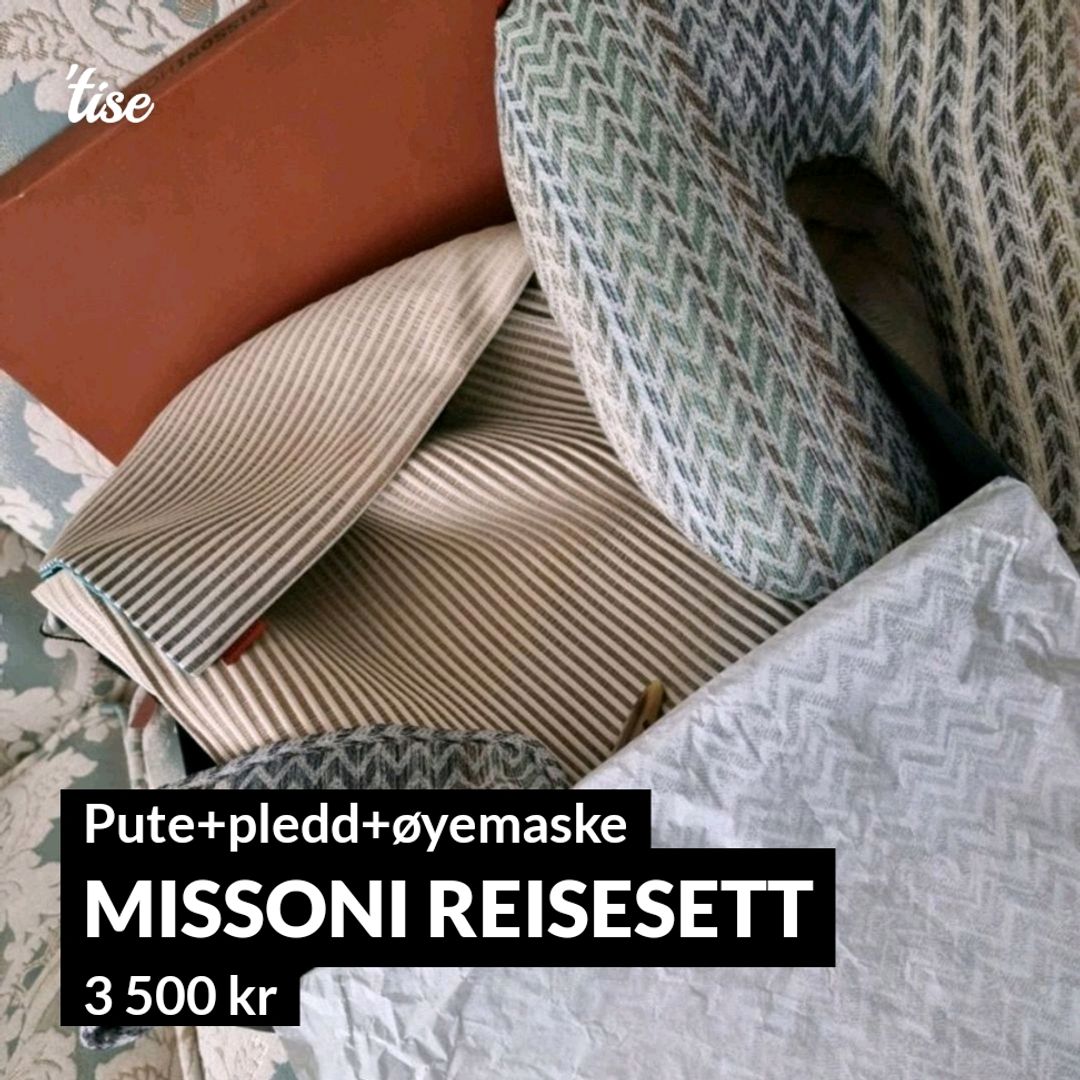 Missoni Reisesett