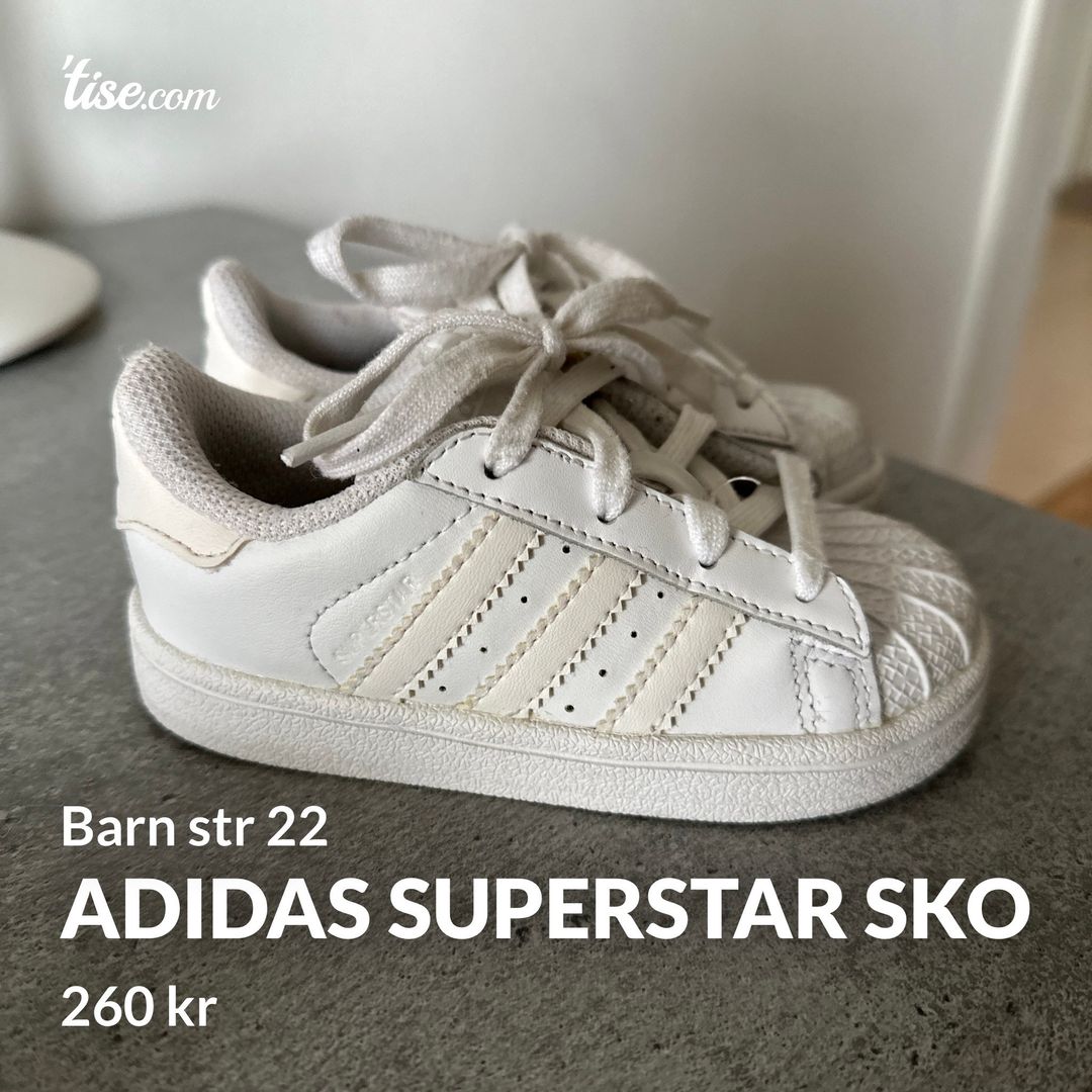 Adidas superstar sko