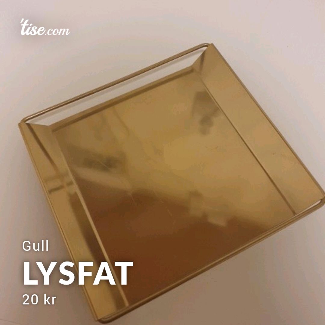 Lysfat