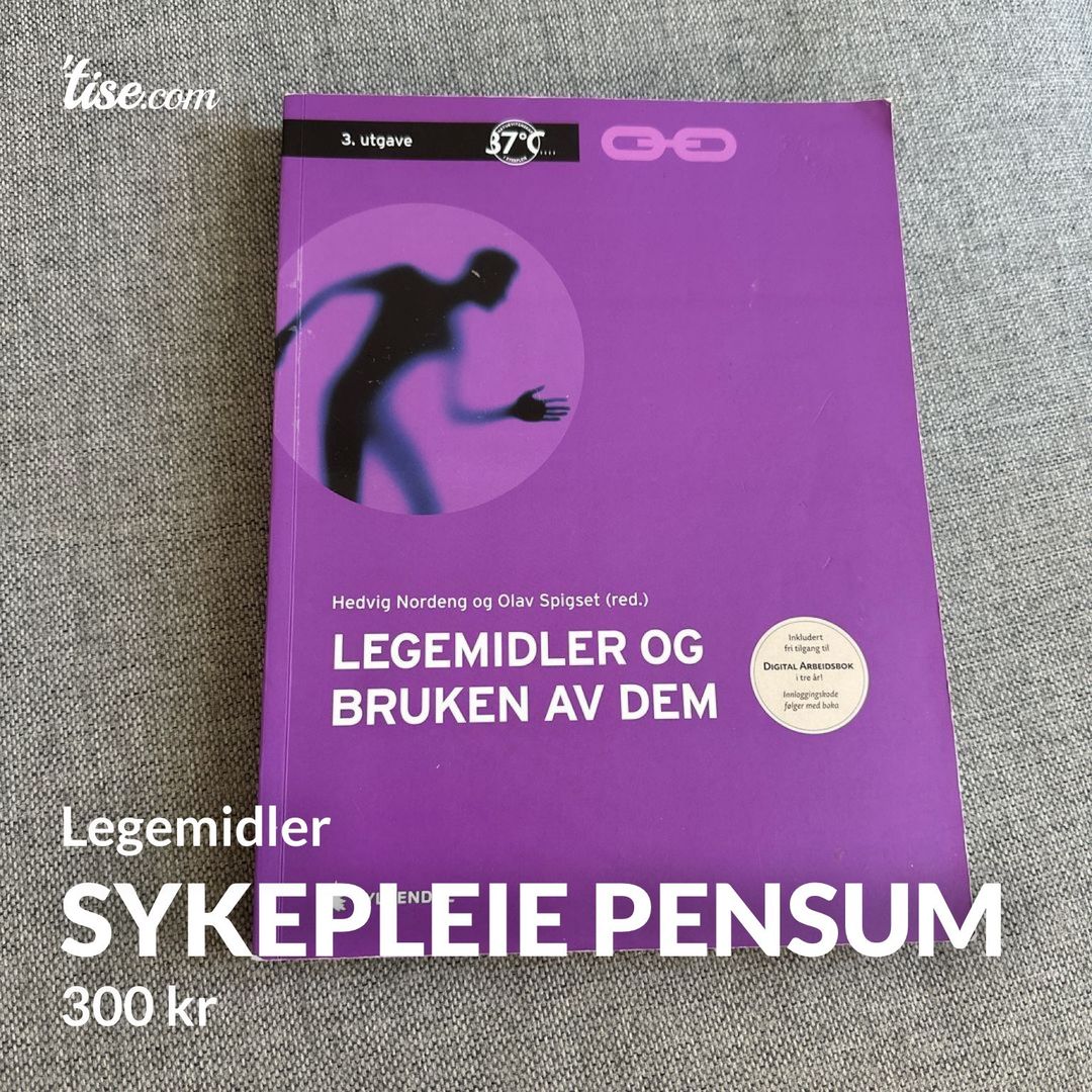 Sykepleie pensum