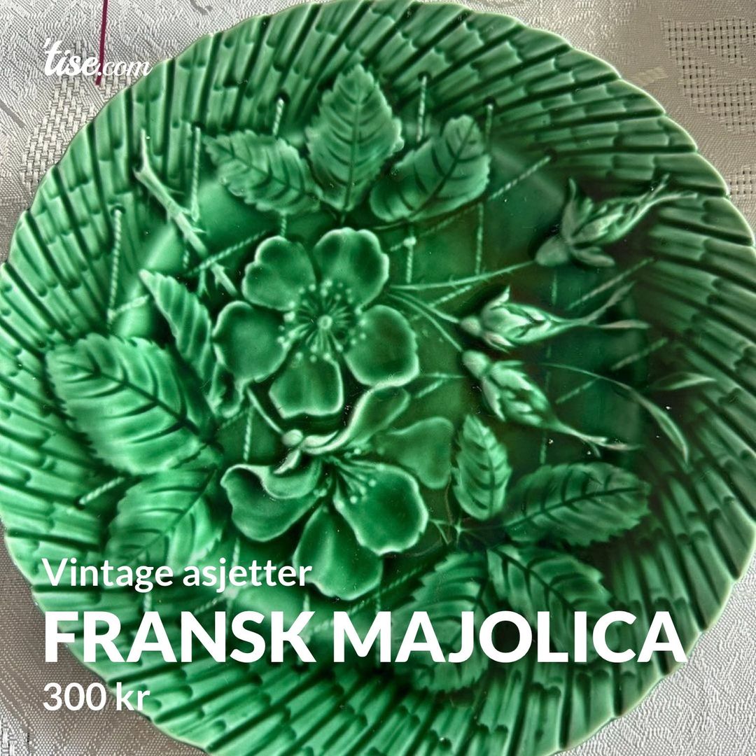 Fransk majolica