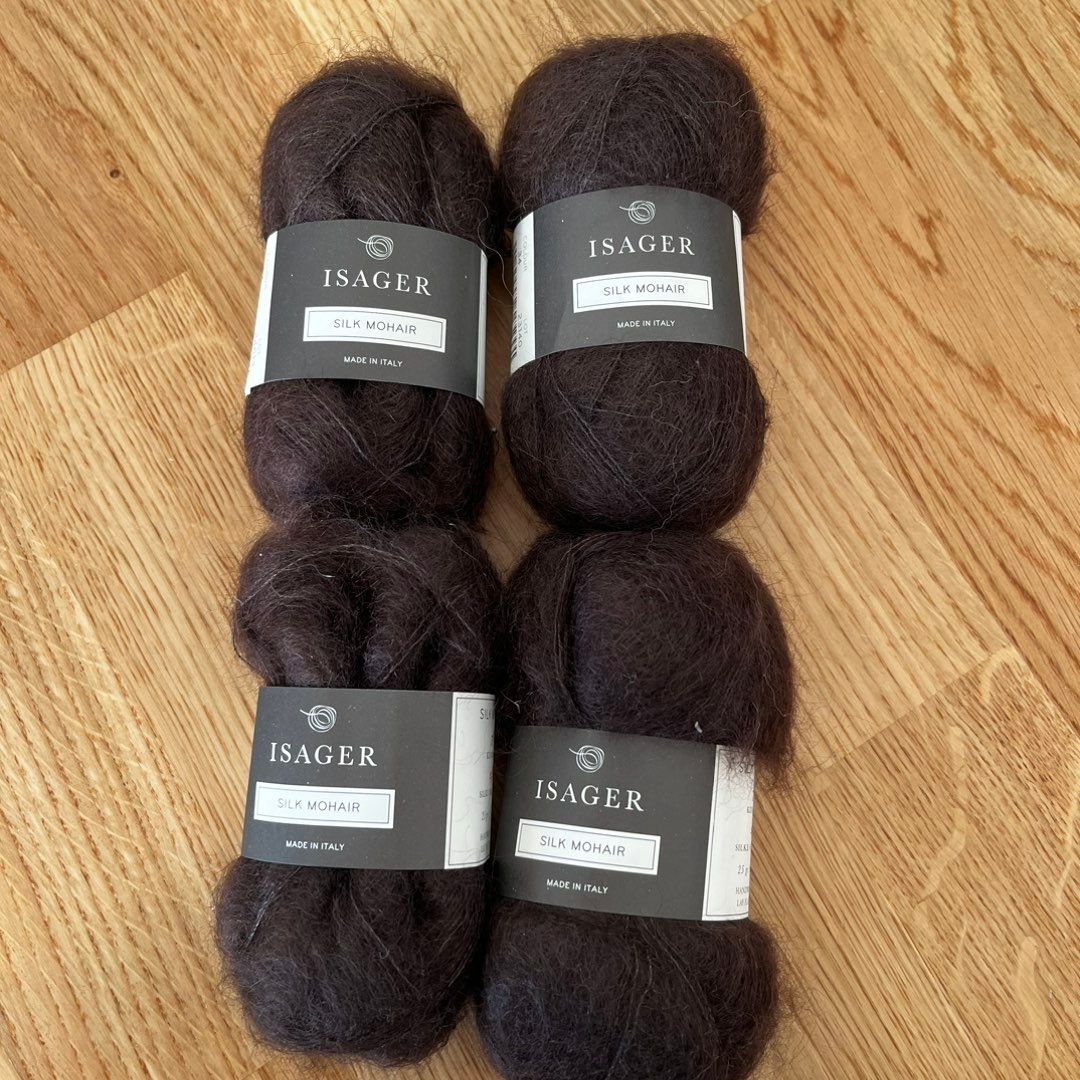 Isager silk mohair