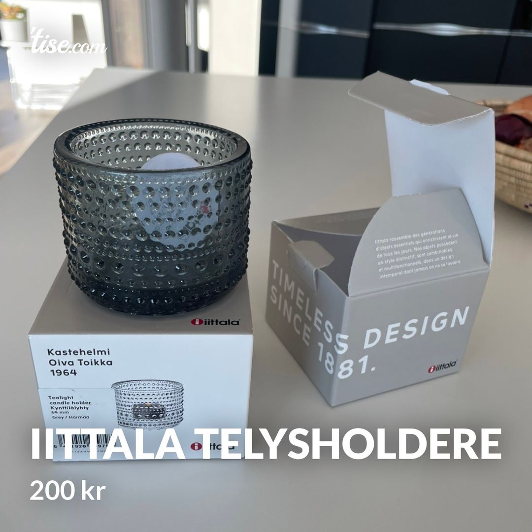 Iittala telysholdere