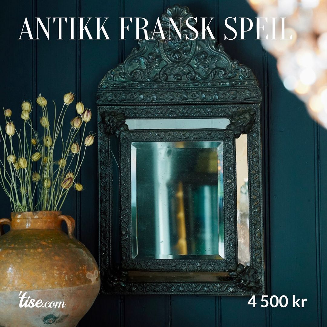 Antikk fransk speil