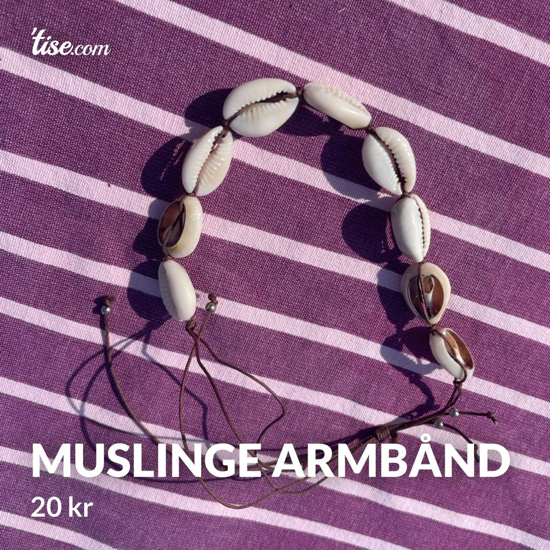 Muslinge armbånd