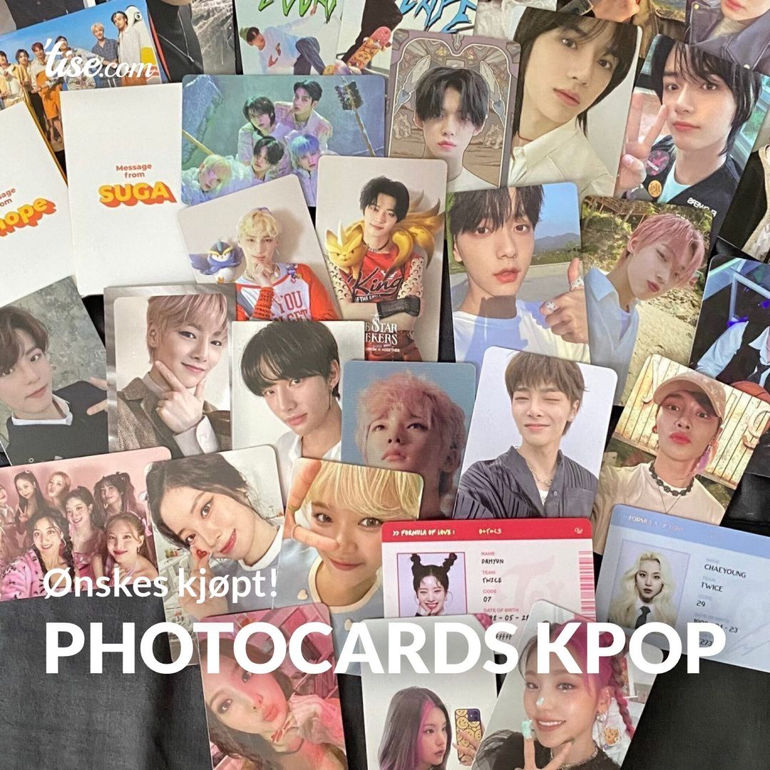 Photocards kpop