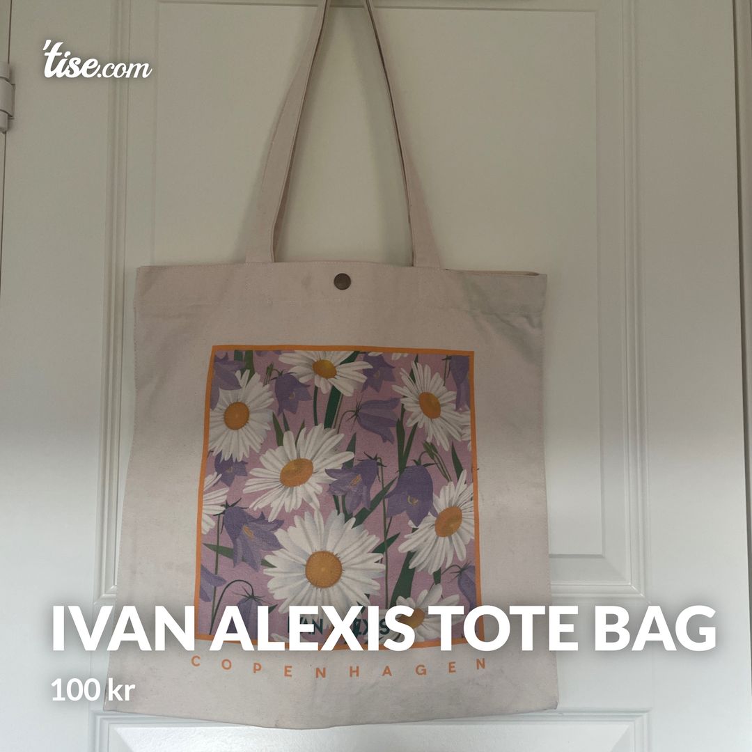 Ivan Alexis tote bag