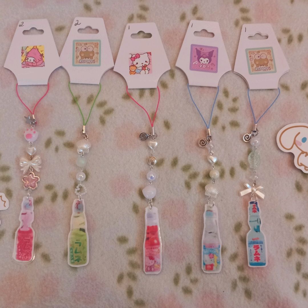 Ramune Keychains