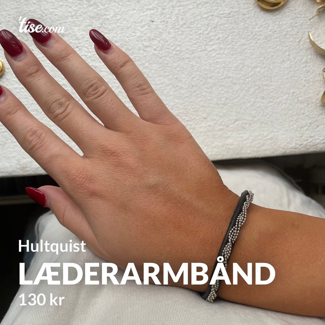 Læderarmbånd