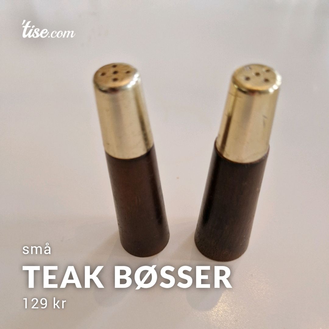 Teak Bøsser