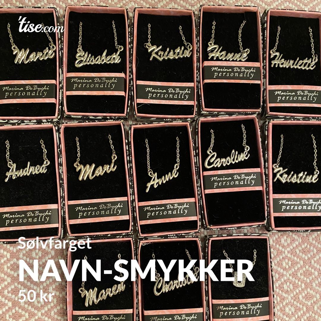 Navn-smykker