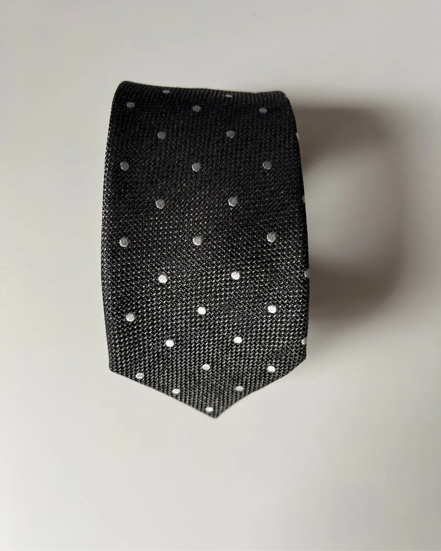 Grey connexion tie