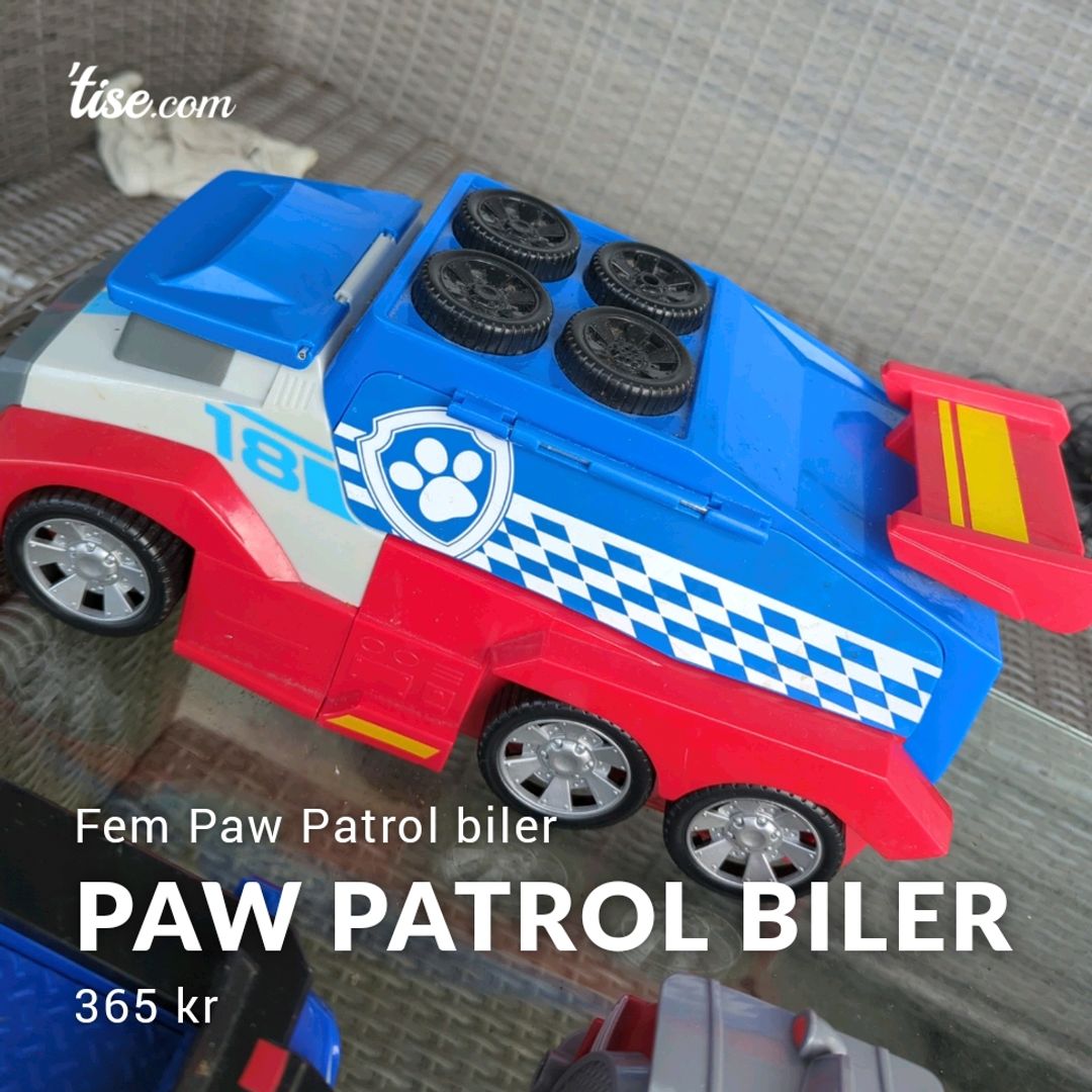 Paw Patrol Biler