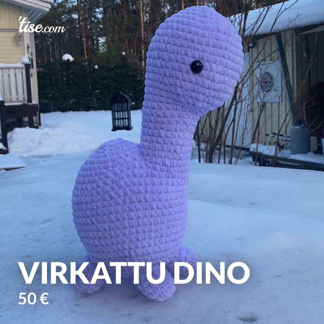 Virkattu dino