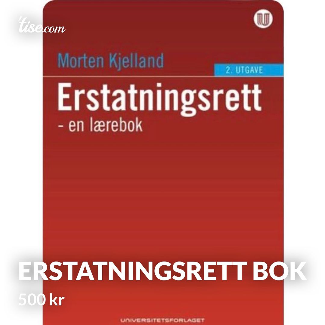 Erstatningsrett bok