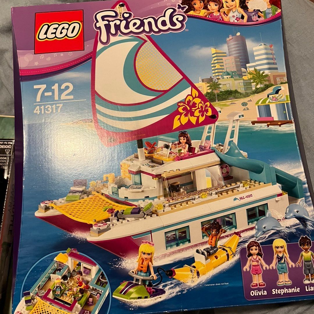 Lego friends seilbåt