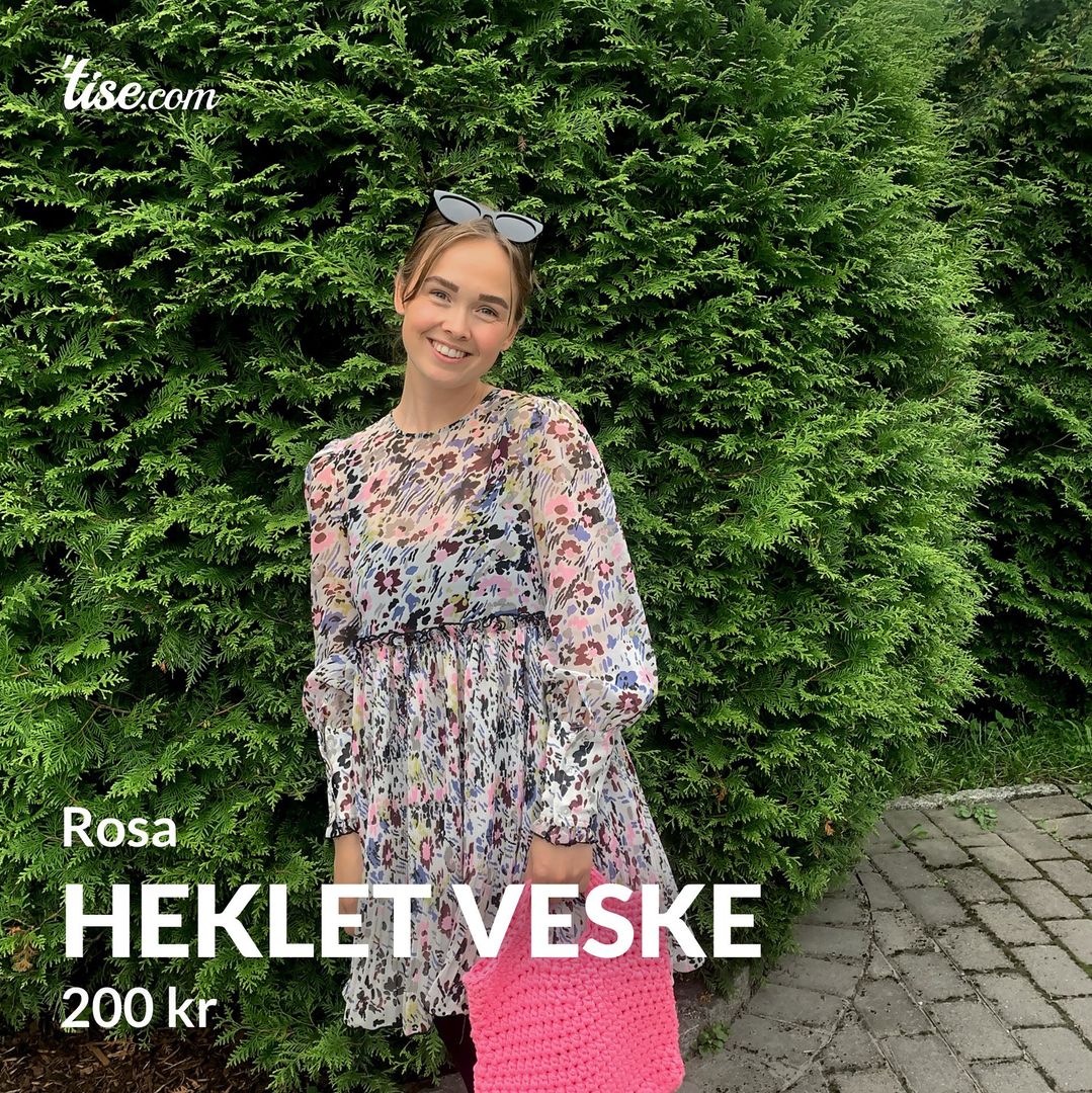 Heklet veske