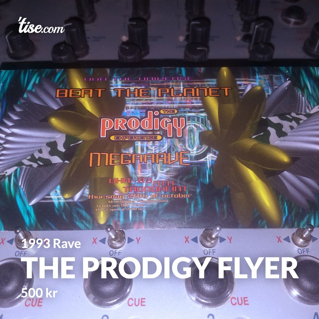 The Prodigy flyer