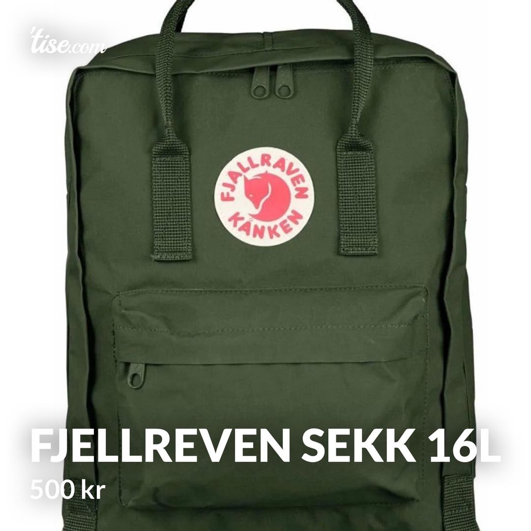 Fjellreven sekk 16L