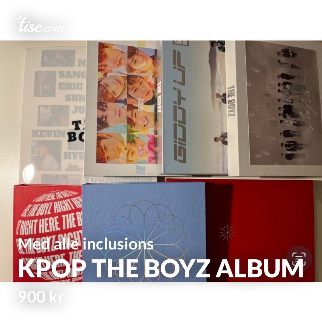 kpop THE BOYZ album