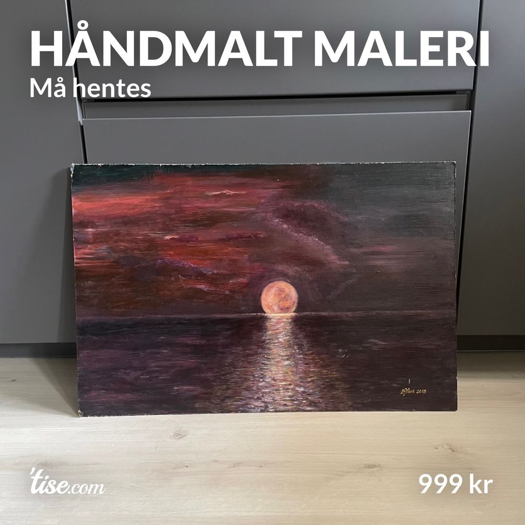 Håndmalt maleri