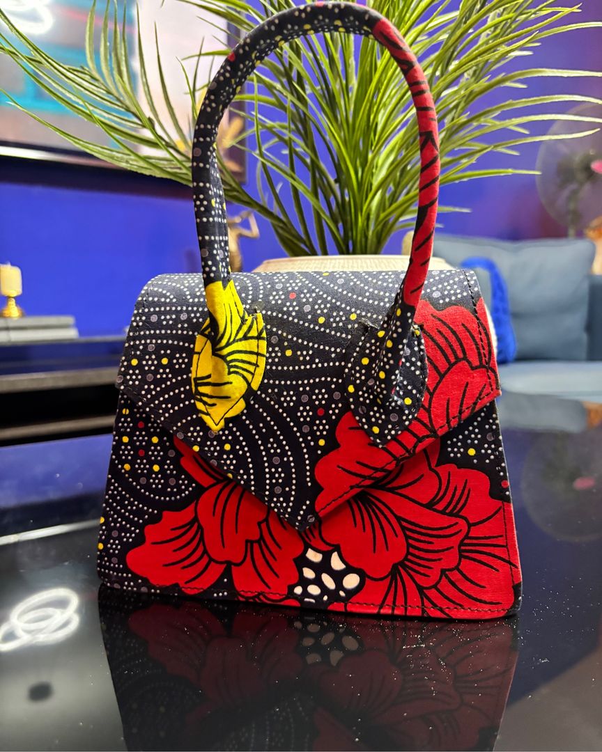 Ankara mini hand bag