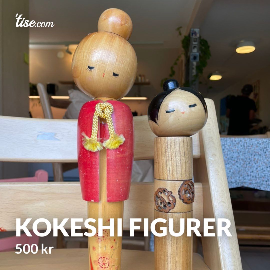 kokeshi figurer