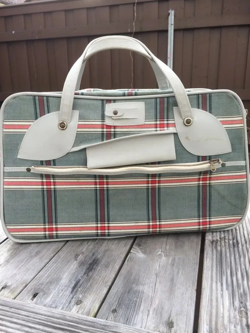 Nydelig vintage reisebag