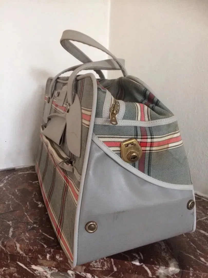 Nydelig vintage reisebag