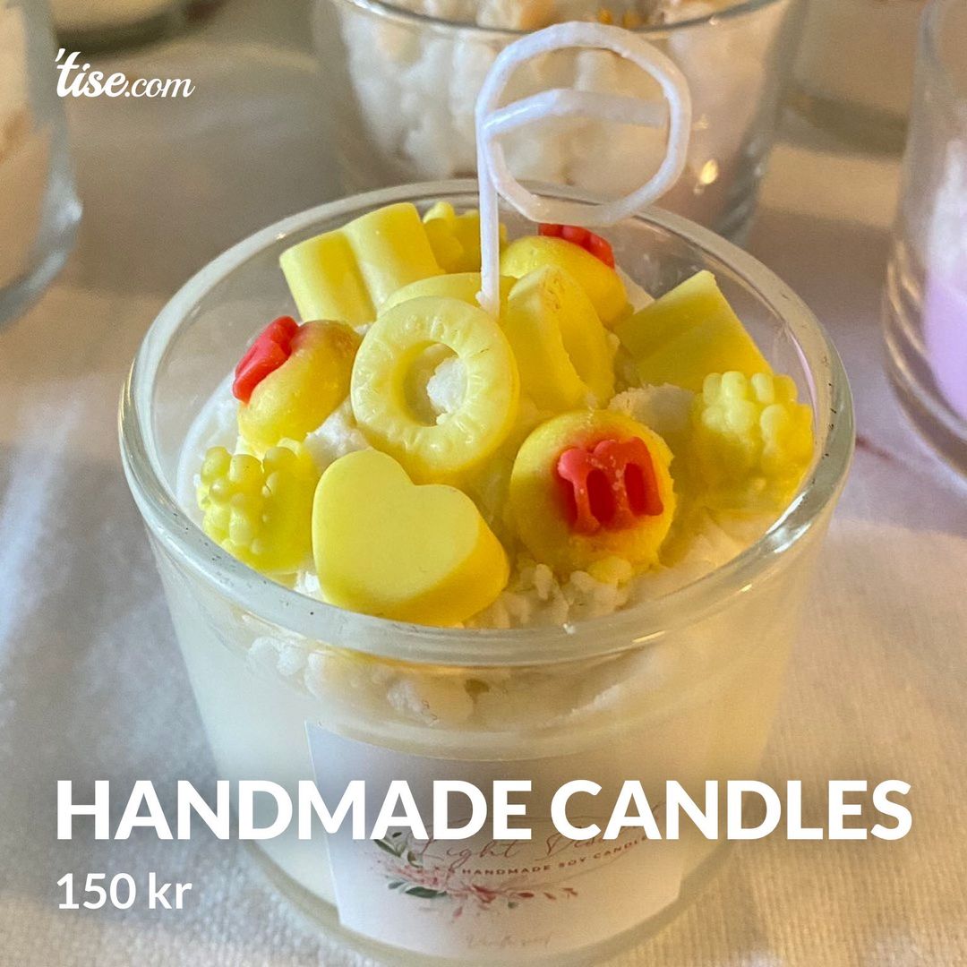 Handmade candles