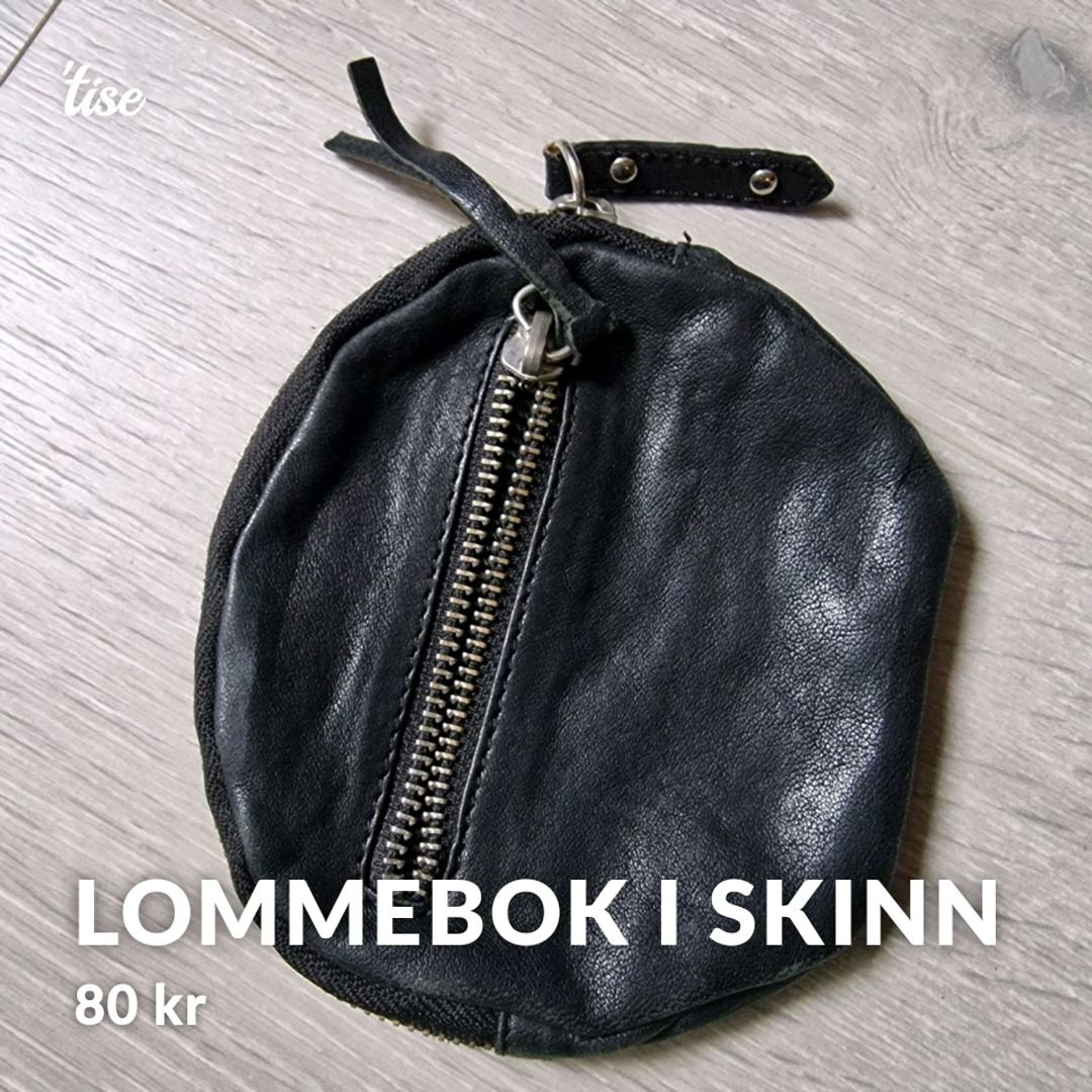 Lommebok I Skinn