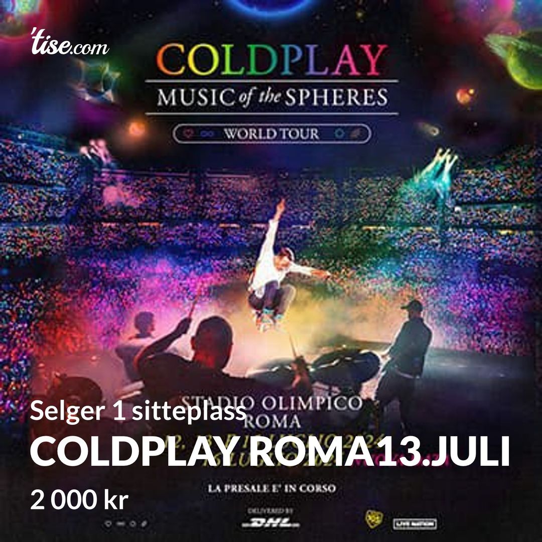 Coldplay Roma13juli