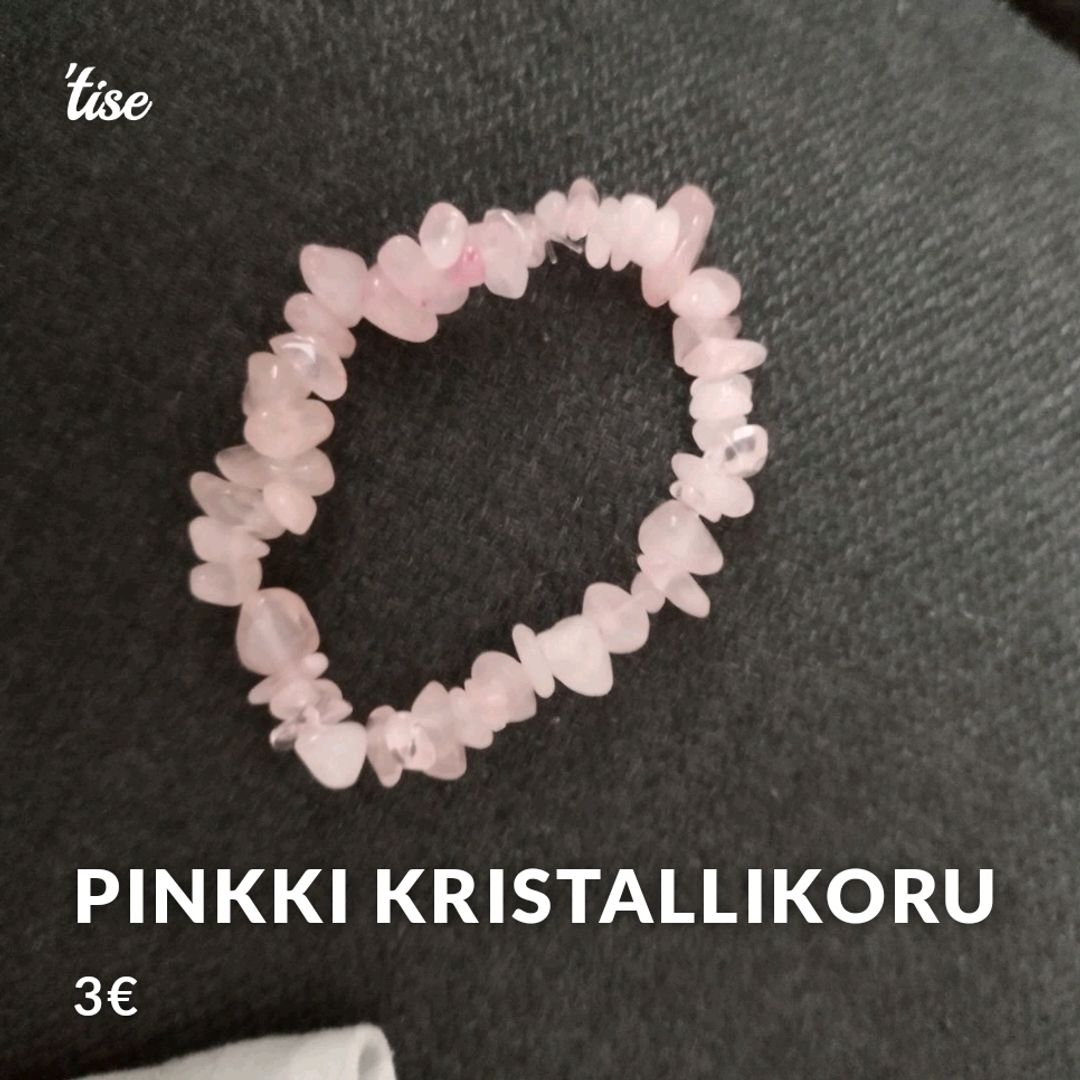 Pinkki Kristallikoru