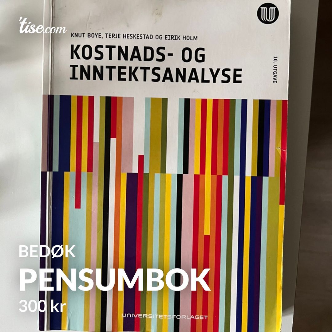 Pensumbok