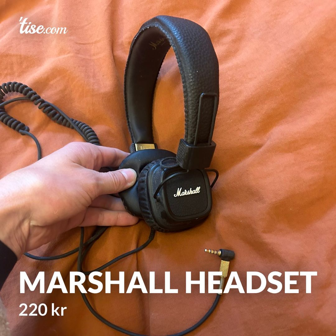 Marshall headset