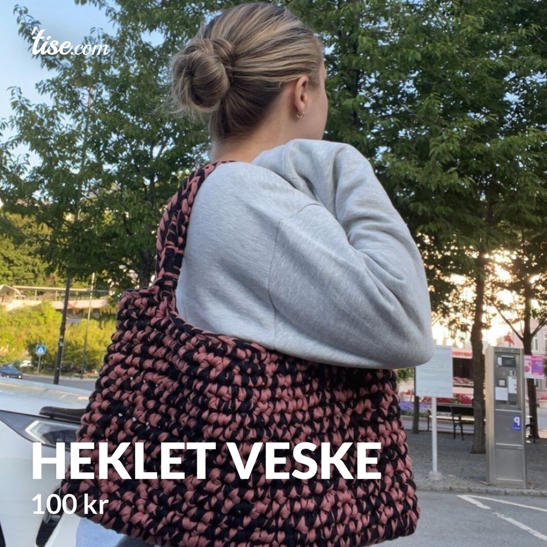 Heklet veske