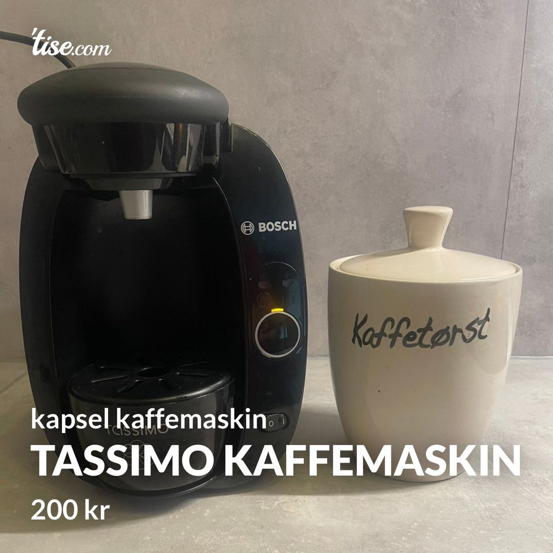 Tassimo kaffemaskin